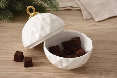 Small Ornament Bowl Blanco (Dorado)