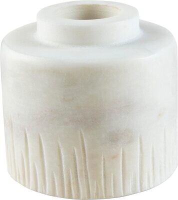 Round Marble Bud Vase