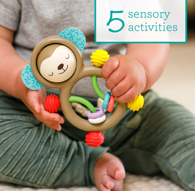 Sensory Rattle Monkey