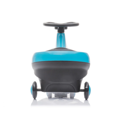 Swing Car With Flashing Wheels Blue