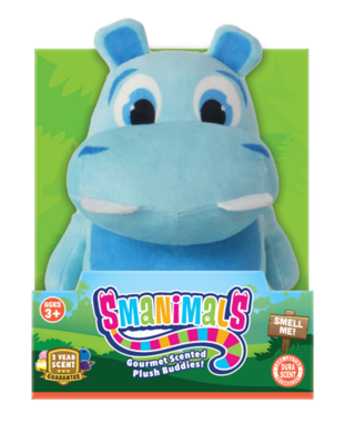 Smanimal 6" Hippopotamus Blueberry