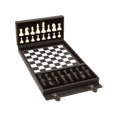 Bryson Backgammon and Chess Set (Black)