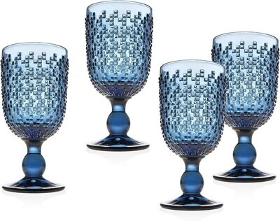 Set de 4 Copas Alba Blue Sapphire