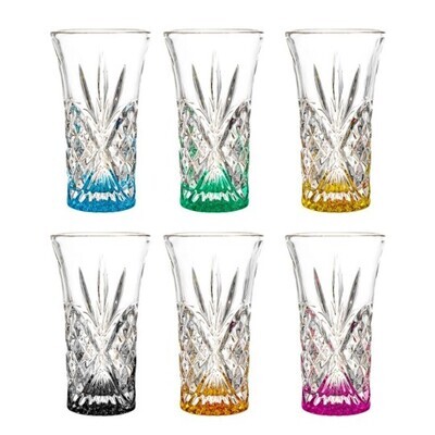 Set de 6 Copitas de Kidush Dublin Rainbow