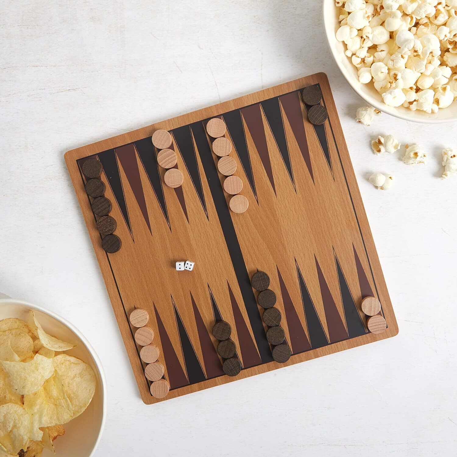 Backgammon Wooden Game Set