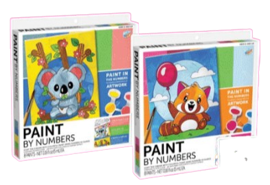 Paint by Number Kit Red Panda