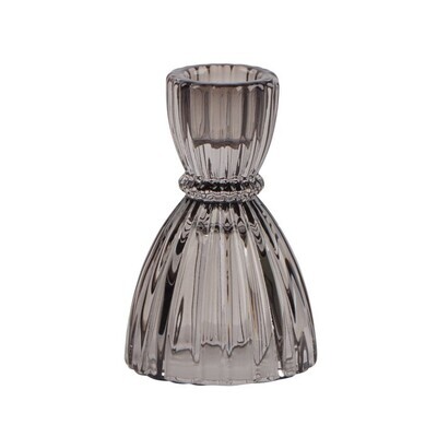 Candelabro Olivia 3.5" Smoke