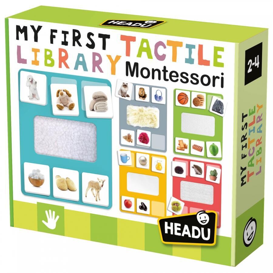 My First Tactile Library Montessori