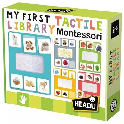My First Tactile Library Montessori