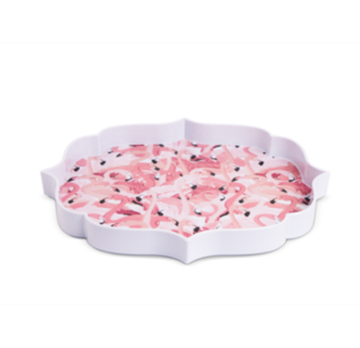 Bandeja de Melamina Medallion Flamingo