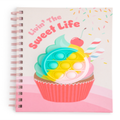 Living the Sweet Life Cuaderno con Pop It