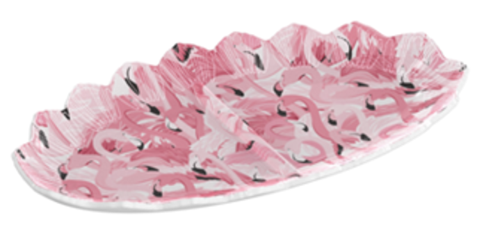 Bandeja de 2 Divisiones Flamingo