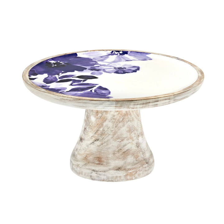 Cake Stand Claro Purple Floral