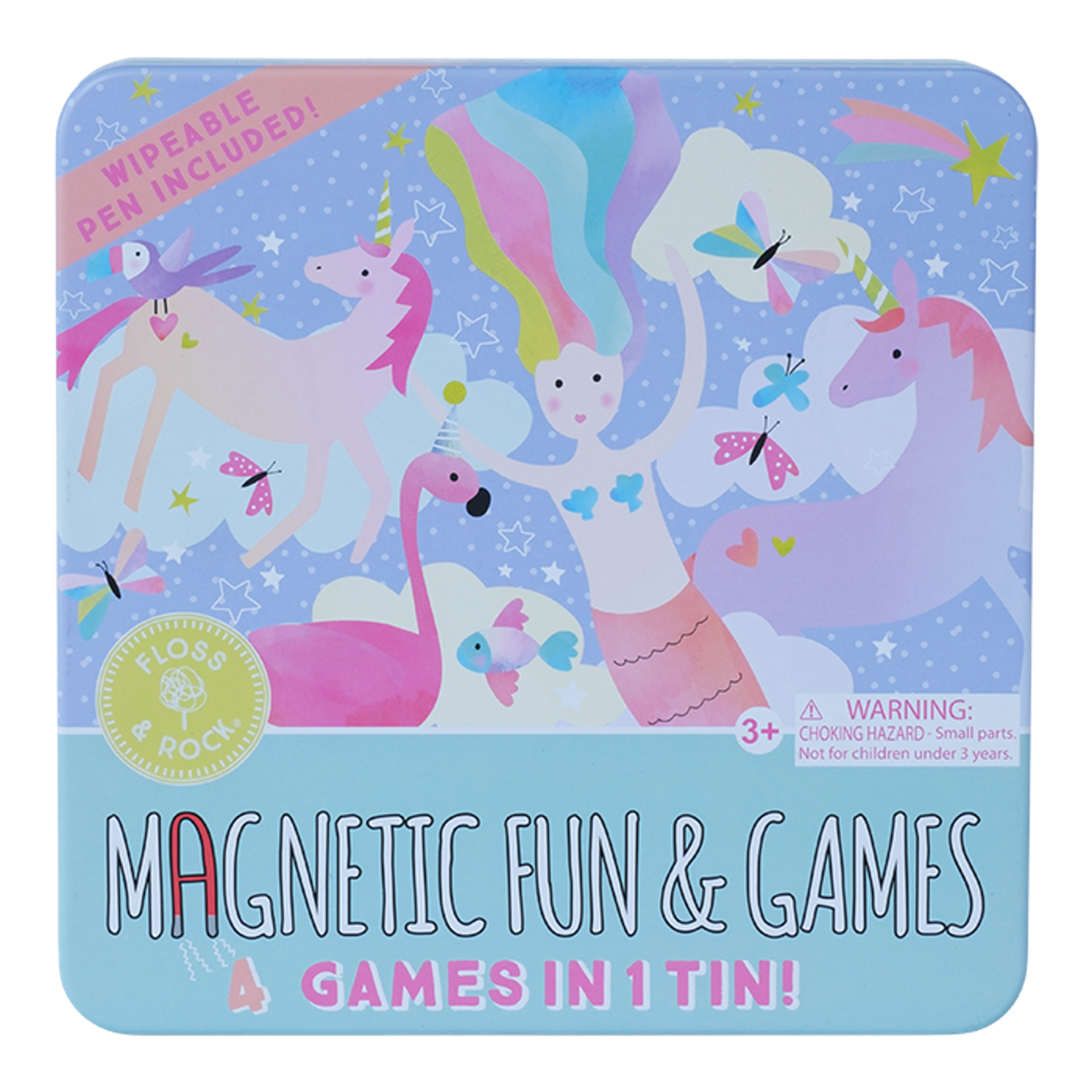 Fantasy Magnetic Fun & Games Tin 4 in 1