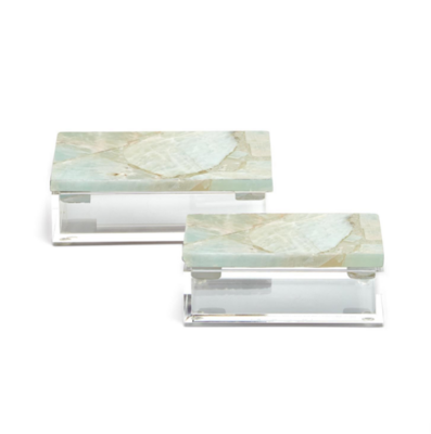 Set de 2 Amazonite Boxes