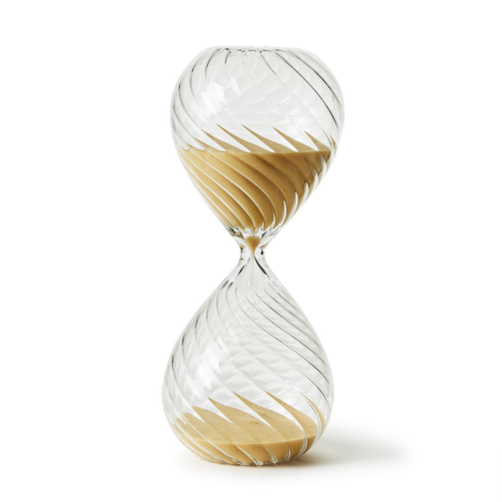 Swirled Hourglass 30 Minutos Yellow