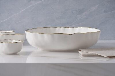 Extra Large Shallow Bowl Portofino