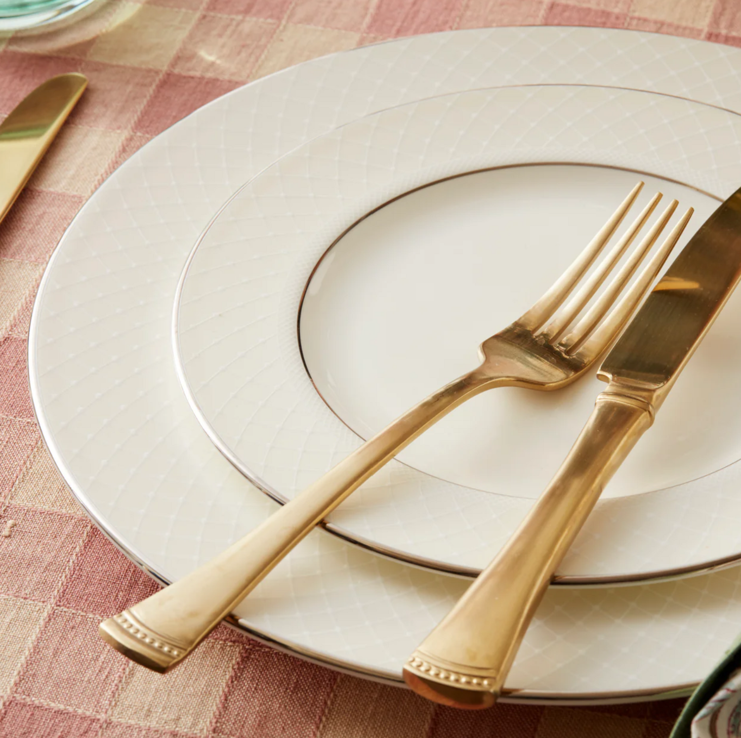 Plato de Ensalada Venetian Lace