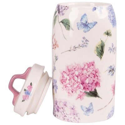 Canister Home Sweet Home Hydrangeas 44oz