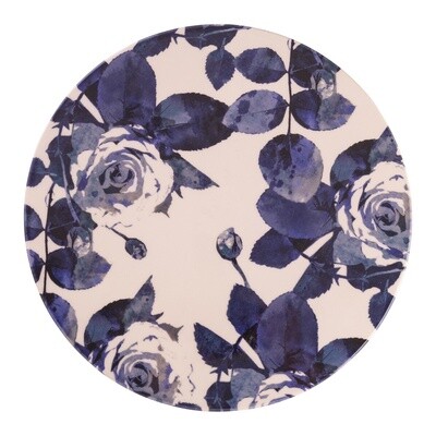 Blue Flower Cake Stand