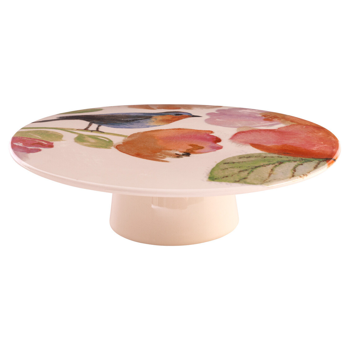 Bird Floral Cake Stand