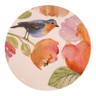 Bird Floral Cake Stand