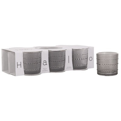 Set de 6 Copitas de Kidush/Vasitos de Shot Halo Smoke