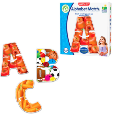 Alphabet Match Match It