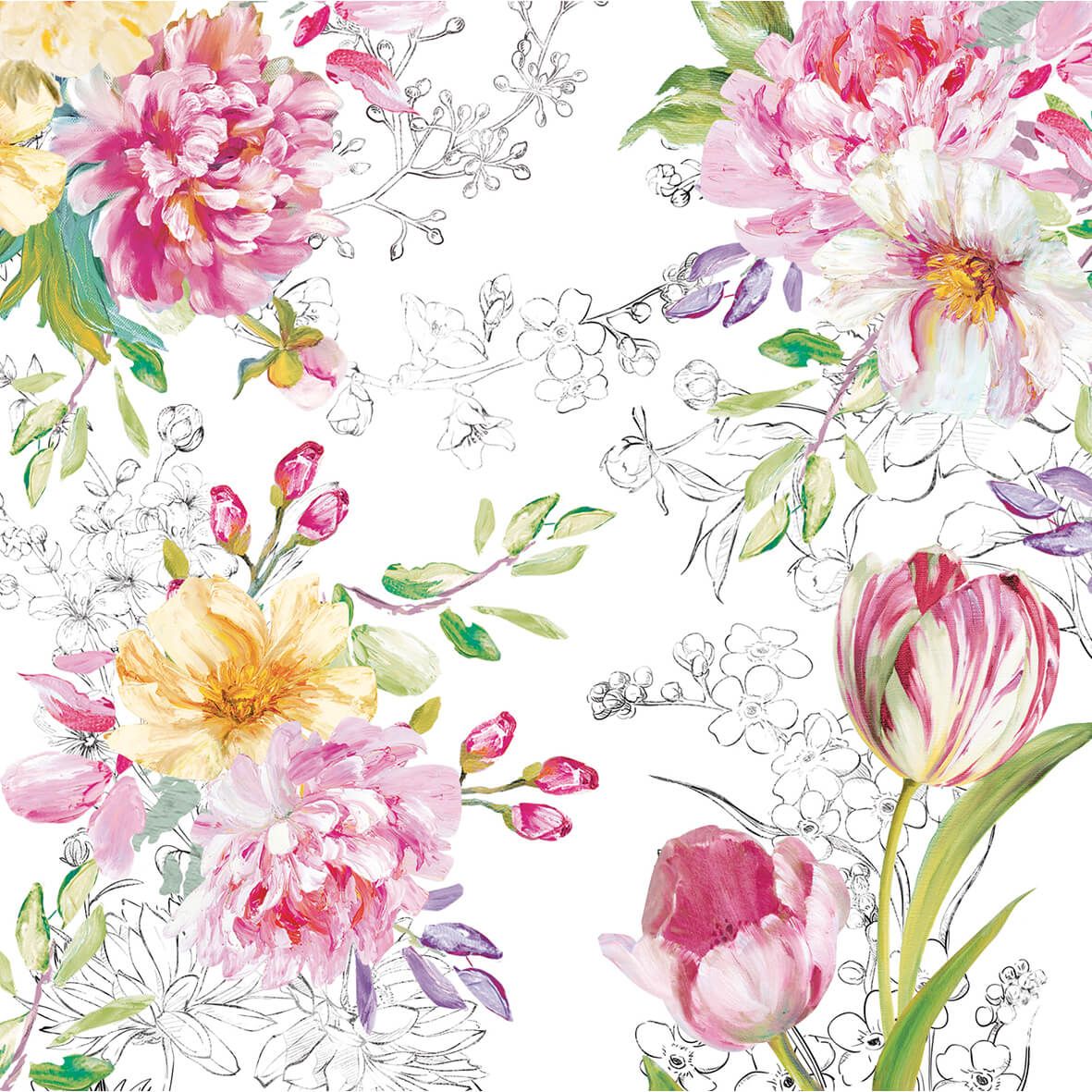 Servilletas de Papel Queens Gardes