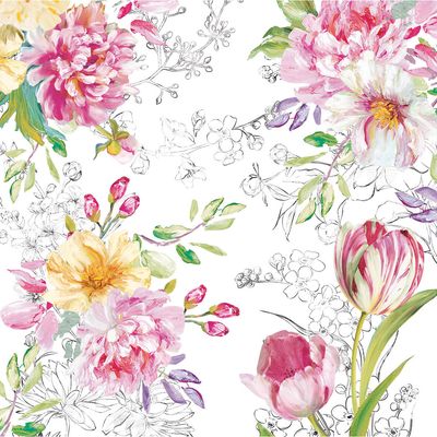 Servilletas de Papel Queens Gardes