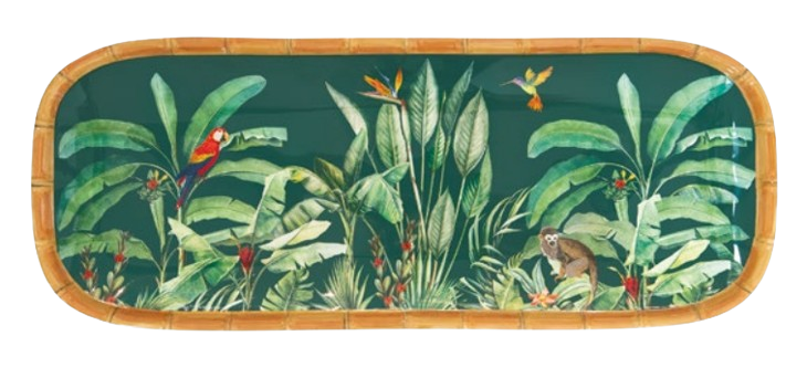 Bandeja Rectangular Melamina Zanzibar