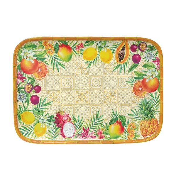 Bandeja Rectangular Melamina Porto Rico