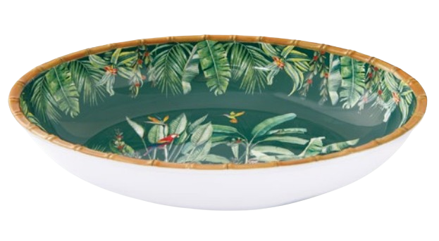 Bowl Ovalado Melamina Zanzibar