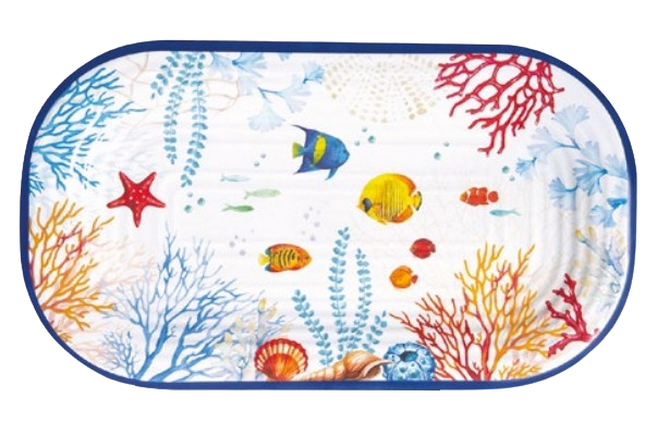 Bandeja de Melamina Bora Bora Rectangular