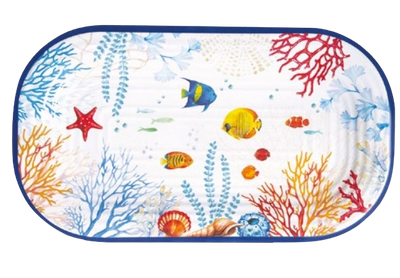 Bandeja de Melamina Bora Bora Rectangular
