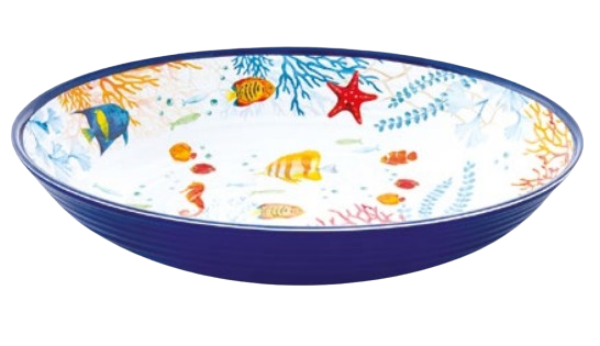 Bowl de Melamina Bora Bora 33x23cm