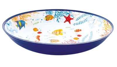 Bowl de Melamina Bora Bora 33x23cm
