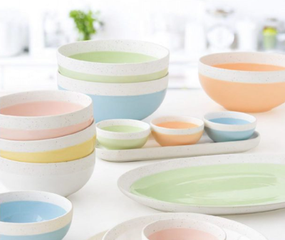 Set de Bandeja y 3 Bowlsitos Pastel and Trend