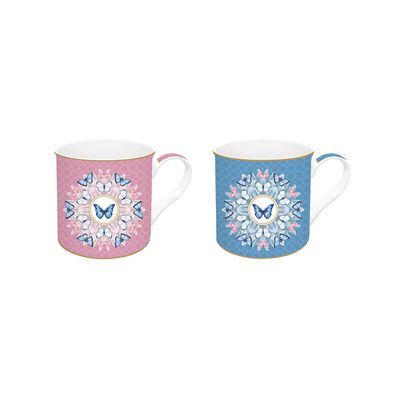 Set de 2 Mugs en Caja de Regalo Spring Parade