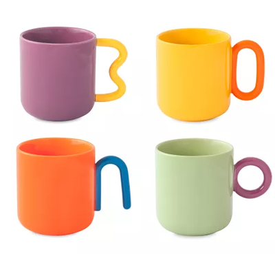 Set de 4 Mugs Creative