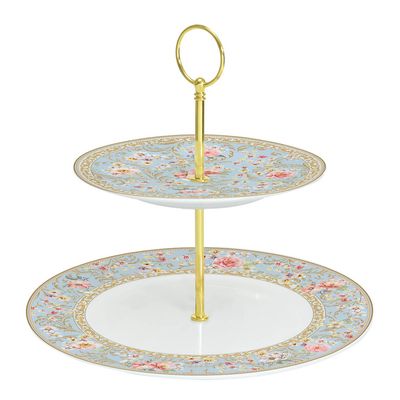Cake Stand de 2 Pisos Majestic fLOWERS