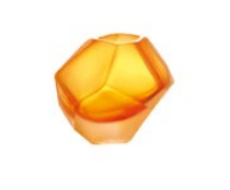 Mini Florero Ice 6.5cm Ambar