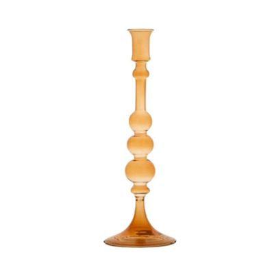 Candelabro Ambar Oscuro 30cm