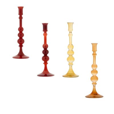 Candelabro Rojo Claro 30cm