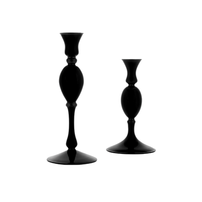 Candelabro Negro 28cm