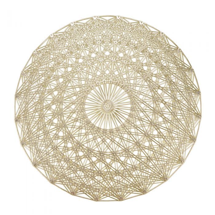 Set de 12 Placemats Tov Lace Gold