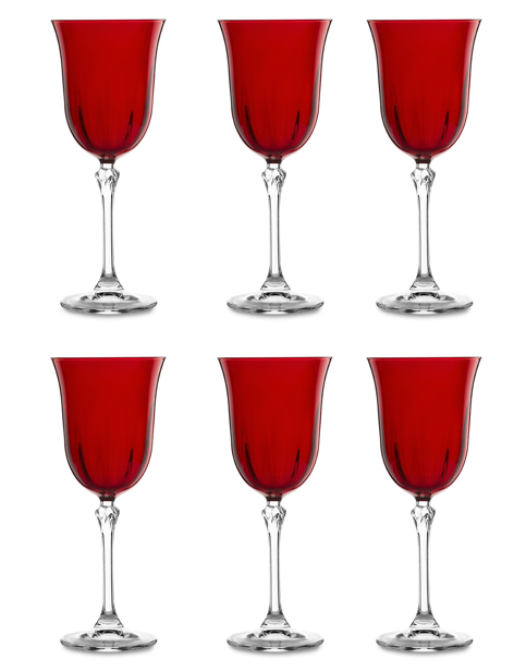Set de 6 Copas de Agua Ludovica Rojas