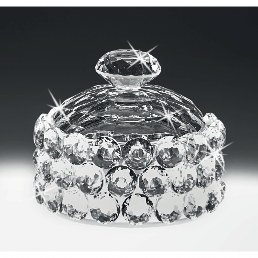 Bombonera de Cristal con Tapa