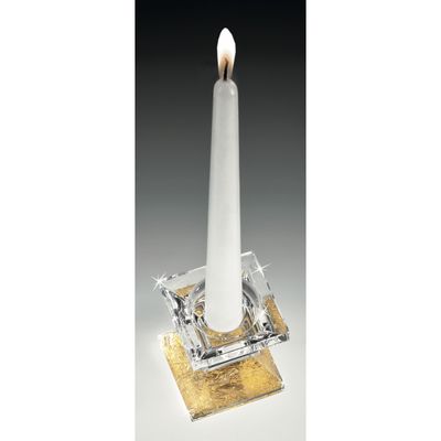 Candelabro con Base Dorada 7cm