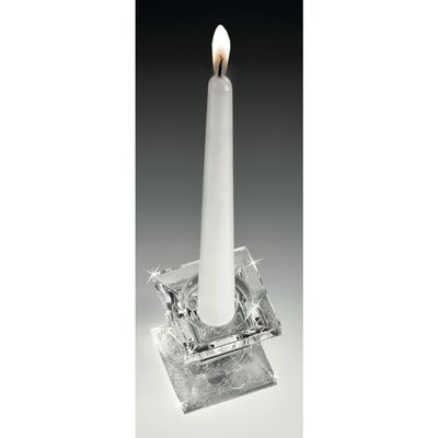 Candelabro con Base Plateada 7cm